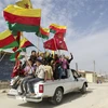 Các tay súng người Kurd ở Syria. (Nguồn: Reuters)