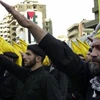 Các thành viên phong trào Hồi giáo vũ trang Hezbollah. (Nguồn: yalibnan.com)