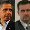 Tổng thống Mỹ Barack Obama (trái) và nhà lãnh đạo Syria Bashar al-Assad. (Nguồn: nydailynews.com)
