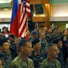 Binh sỹ Mỹ và Philippines chuẩn bị tham gia tập trận. (Nguồn: AP)
