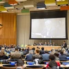 Quang cảnh một cuộc chất vấn không chính thức với ứng cử viên vị trí Tổng Thư ký Liên hợp quốc. (Nguồn: UN)