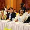 Các đại biểu tham dự phiên họp đầu tiên tại thành phố Huế. (Ảnh: Hồ Cầu/TTXVN)