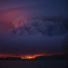 Lửa khói cháy rừng ngùn ngụt gần thành phố Fort McMurray, tỉnh bang Alberta ngày 4/5. (Nguồn: EPA/TTXVN)