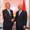 Thủ tướng Nguyễn Xuân Phúc tiếp ông Shinichiro Ito, Chủ tịch Tập đoàn Hàng không ANA Holding Inc. (Ảnh: Thống Nhất/TTXVN) 