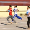 Vận động viên nữ khuyết tật thi chạy. (Ảnh minh họa. Nguồn: TTXVN)