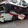 Tập trung cứu chữa 3 người bị thương trong vụ nổ xe khách ở Lào