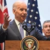 Phó Tổng thống Mỹ Joe Biden dự lễ khánh thành Trung tâm nghiên cứu ung thư toàn diện Victoria. (Nguồn: Fox News)