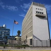 Đại sứ quán Mỹ ở thủ đô La Habana. (Nguồn: AFP/TTXVN)