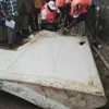 Mảnh vỡ máy bay vừa được tìm thấy ở Tanzania. (Nguồn: perthnow.com.au)