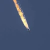 Su-24 bị bắn hạ. (Nguồn: Theaviationist.com)