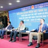 Phó Thủ tướng Trịnh Đình Dũng tham dự Diễn đàn Doanh nhân Việt Nam tại Liên bang Nga. (Ảnh: Quang Vinh/Vietnam+)