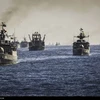 Các tàu chiến Iran tham gia một cuộc tập trận. (Nguồn: Iran-daily.com)