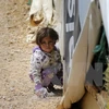 Trẻ em Syria tại trại tị nạn. (Nguồn: AFP/TTXVN)