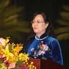 Bà Nguyễn Thị Quyết Tâm, Phó Bí thư Thành ủy Chủ tịch Hội đồng Nhân dân Thành phố Hồ Chí Minh. (Nguồn: TTXVN)