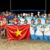 Đoàn chủ nhà Việt Nam đứng vị trí số 1 với thành tích 52 huy chương vàng, 44 huy chương bạc và 43 huy chương đồng tại ABG 5. (Nguồn: TTXVN)