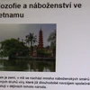 Bài báo có tiêu đề 'Triết học và tôn giáo tại Việt Nam.' (Nguồn: ​Vietnam+)