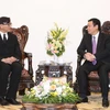 Phó Thủ tướng Vương Đình Huệ tiếp ông Manopchai Vongphakdi, Đại sứ Thái Lan tại Việt Nam. (Ảnh: Thống Nhất/TTXVN) 