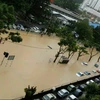 Mưa lớn khiến bang Penang của Malaysia bị ngập nặng. (Nguồn: Nst.com.my)