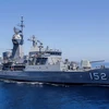 Tàu Hải quân Australia HMAS WARRAMUNGA. (Nguồn: Đại sứ quán Australia)