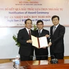 Bộ Công Thương công bố nhà đầu tư Dự án nhiệt điện Nghi Sơn 2 hồi năm 2013. (Nguồn: TTXVN)
