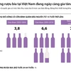 Tiêu dùng rượu bia tại Việt Nam ngày càng gia tăng.