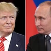 Tổng thống Mỹ đắc cử Donald Trump và Tổng thống Nga Putin. (Nguồn: AP)