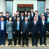  Thủ tướng Nguyễn Xuân Phúc với các đại biểu. (Ảnh: Thống Nhất/TTXVN) 