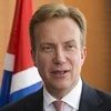 Bộ trưởng Ngoại giao Na Uy, Borge Brende. (Nguồn: 112.International)