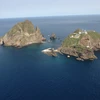 Đảo Dokdo theo cách gọi của Hàn Quốc, trong khi Nhật Bản cũng tuyên bố chủ quyền và gọi là Takeshima. (Nguồn: The Japan Daily Press)