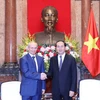 Chủ tịch nước Trần Đại Quang tiếp Ngài R.Kh.Mardanov, Thủ tướng Cộng hòa Bashkortostan (Liên bang Nga) sang thăm và làm việc tại Việt Nam. (Ảnh: Nhan Sáng/TTXVN)