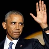Tổng thống sắp mãn nhiệm Obama đã có bài phát biểu chia tay Nhà Trắng trước hàng nghìn người ủng hộ. (Nguồn: Reuters)