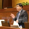Bộ trưởng Bộ Kế hoạch và Đầu tư Nguyễn Chí Dũng. (Ảnh: Phương Hoa/TTXVN)