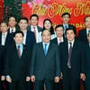 Thủ tướng Nguyễn Xuân Phúc với các đại biểu. (Ảnh: Thống Nhất/TTXVN)