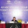 Họp Nhóm Ad Hoc về kinh tế mạng (AHSGIE). (Ảnh: Nguyễn Khang/TTXVN)