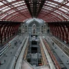 Nhà ga tàu hỏa Anvers-Central. (Nguồn: Pinterest)