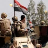 Binh sỹ Ai Cập làm nhiệm vụ tại miền Bắc Sinai. (Nguồn: Reuters)