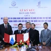 Lễ ký kết Bản ghi nhớ giữa WIPO và Bộ Khoa học và công Nghệ về việc xây dựng Chiến lược quốc gia về sở hữu trí tuệ của Việt Nam. (Nguồn: Bộ Khoa học và Công nghệ)