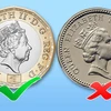 Chân dung nữ hoàng Anh được cập nhật trong đồng xu mới. (Nguồn: thesun.co.uk)