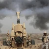 Các lực lượng Saudi Arabia bắn hạ 4 tên lửa đạn đạo từ Yemen. (Nguồn: AP)
