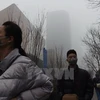 Khói mù ở thủ đô Bắc Kinh, Trung Quốc. (Nguồn: AFP/TTXVN)