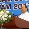  Thủ tướng Nguyễn Xuân Phúc phát biểu chỉ đạo hội nghị. (Ảnh: Vũ Sinh/TTXVN)