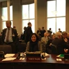 Đại sứ Ngô Thị Hòa, Đại diện Thường trực Việt Nam tại OPCW tham dự phiên họp của Hội đồng Chấp hành OPCW tháng 3/2017. (Nguồn: Đại sứ quán Việt Nam tại Hà Lan)