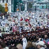 Buổi lễ diễu hành Binh đoàn Bất tử được tổ chức ở nhiều quốc gia trên thế giới. (Nguồn: Sputnik)