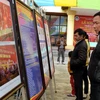 Triển lãm ảnh 'Bác Hồ với Thái Nguyên' được tổ chức năm 2016. (Ảnh: Lan Anh/TTXVN)