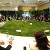 Các đại biểu thảo luận tại Hội nghị ở Bologna. (Nguồn: AFP/TTXVN)