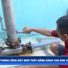 Truyền hình Thanh Hóa đưa tin về máy bơm thủy năng dành cho khu vực miền núi.