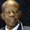 Cựu Tổng thống Botswana Ketumile Masire. (Nguồn: Independent)