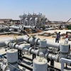 Một cơ sở khai thác dầu tại Beni Suef, Ai Cập ngày 10/7. (Nguồn: THX/TTXVN)