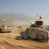 Lực lượng Iraq trong chiến dịch chống IS. (Nguồn: AFP/TTXVN)