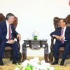 Thủ tướng Nguyễn Xuân Phúc tiếp ông Kevin Mc Allister, Chủ tịch kiêm Tổng giám đốc Công ty Boeing Thương mại. (Ảnh: Thống Nhất/TTXVN)